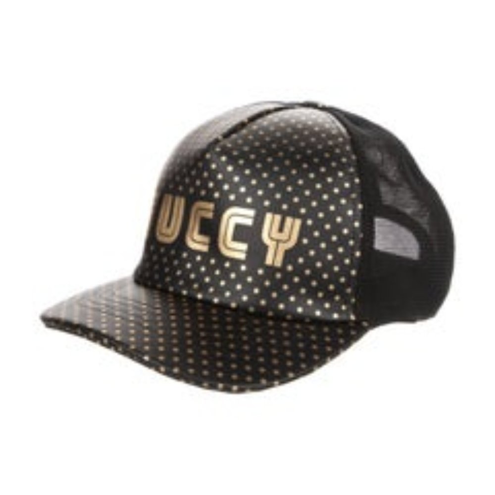 New with tags authentic Gucci leather Baseball Cap. size L